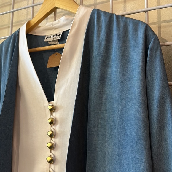 Vintage Perceptions by Irene B blazer and skirt set - Picture 4 of 10